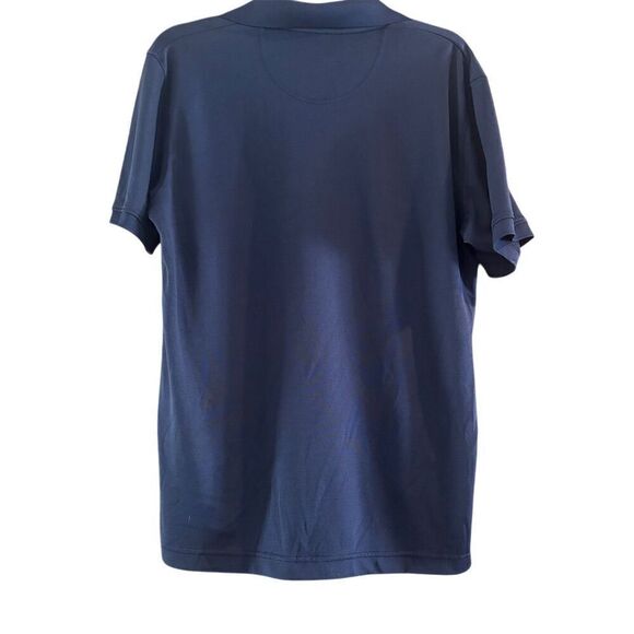 Arizona Men's Polo Shirt Blue Short Sleeve L Casual - Picture 7 of 7